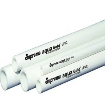 Sureme UPVC Pipe SCH-40, 100 mm x 4 Ft With Two Coupler 100mm