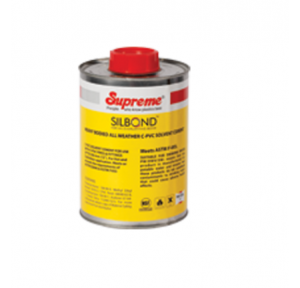 Supreme CPVC Silbond Solvent Cement, Heavy Bodied, Yellow, 60 Ml