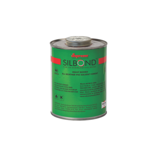 Supreme UPVC Silbond Solvent Cement Heavy Bodied Yellow 60 Ml