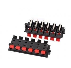 12 Way Push Release Connector Plate Stereo Speaker Terminal Strip