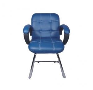 0166 Blue Azul Low Back Visitor Chair