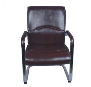 0095 Cherry Visitor Chair With Fix Frame