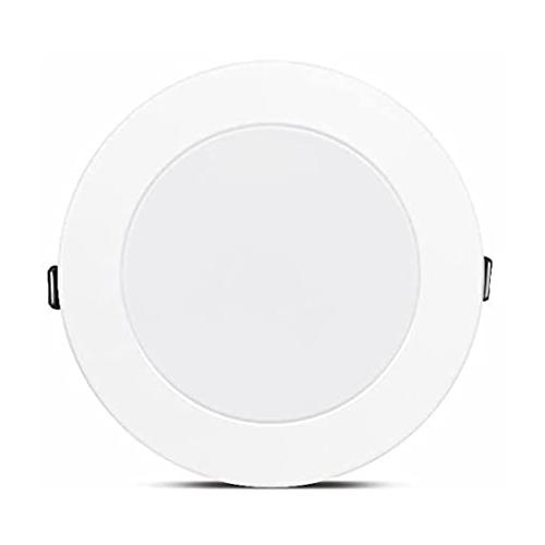 Philips LED Downlight Round Shape 10 Watt ,10.8L x 10.8W x 5.2H cm, Polycarbonate, White