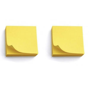 Oddy Sticky Note A5, Yellow, 160 Pages
