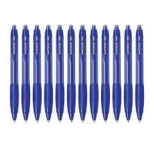 Uniball Click Gel Pen Blue ( Pack of 12 pcs )