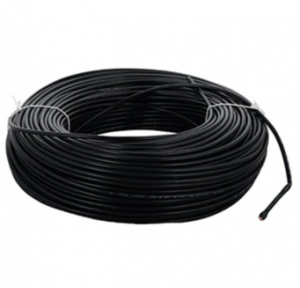 Polycab  0.75 sqmm 1 Core FR PVC Insulated Flexible Cable, 1 mtr (Black)