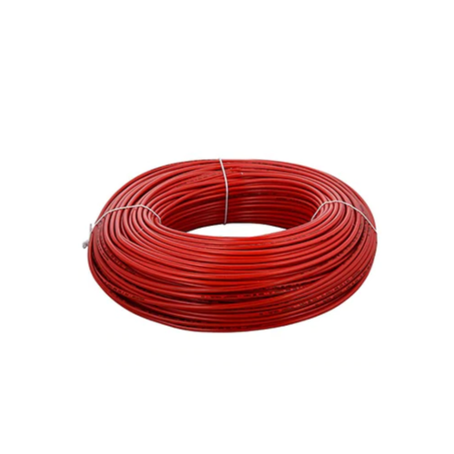Polycab  0.75 sqmm 1 Core FR PVC Insulated Flexible Cable, 1 mtr (Red)