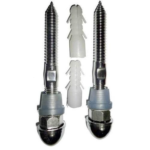 Rock Bolt Wall Hung WC Fasteners, 1 pair