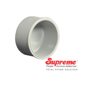 Supreme UPVC End Cap 110mm, 6Kg Pressure