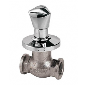 Jaquar ESSCO TRF 553 Flush Cock With Wall Flange 25mm Size With Plain Knob