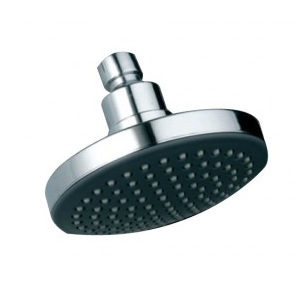 Jaquar ESSCO EOS 542A Overhead Shower 125mm Dia Round Shape Single Flow (ABS Body Chrome Plated With Gray Face Plate) With Rubit Cleaning System