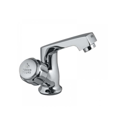 Jaquar ESSCO DLX 510 DLX-510KN Swan Neck Tap With Left Hand Operating Knob With Aerator