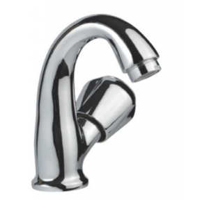 Jaquar ESSCO DLX-510AKN Swan Neck Tap With Right Hand Operating Knob With Aerator