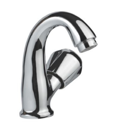 Jaquar ESSCO DLX-510AKN Swan Neck Tap With Right Hand Operating Knob With Aerator