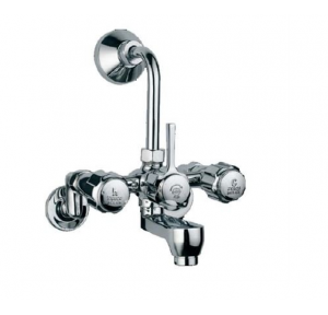 Jaquar ESSCO DLX-517BKN Wall Mixer With Telephone Shower Arrangement Only without Crutch (With Bush & Piston Divertor Fitting)