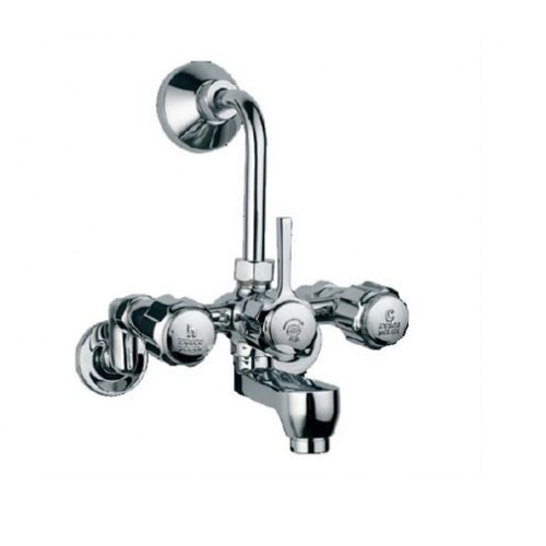 Jaquar ESSCO DLX-517BKN Wall Mixer With Telephone Shower Arrangement Only without Crutch (With Bush & Piston Divertor Fitting)