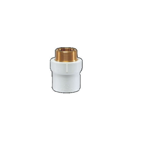 Supreme UPVC Male Threaded Adapter Brass, 15 mm