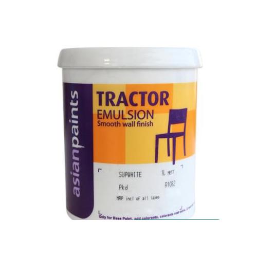 Asian Paints Tractor Emulsion White Paint 1 Ltr