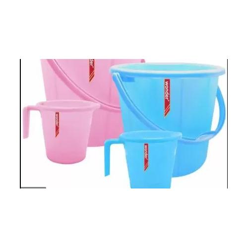 Bucket and Mug ( Bucket 20 Liters and Mug 1 litre )