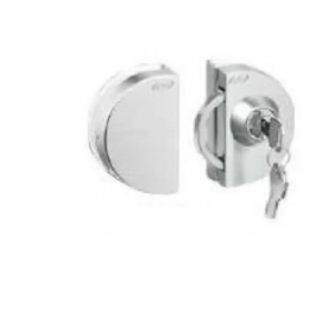 Ebco Openable Glass Door Lock- Glass To Glass SS304, OGDL1-GG