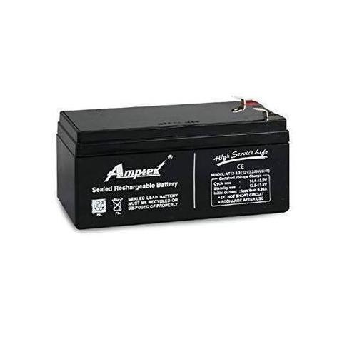 Amptek Battery sealed Rechargeable 12V 3.3 AH