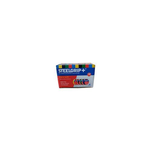 Steel Grip PVC Insulation Tape ( Red & Black Colour - 1 Each Pack)