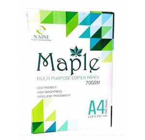 Mapple A4 Copier Paper, 70 GSM, Pack Of 500 Sheets