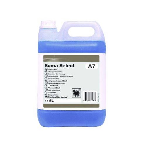 Diversey Suma Select A7 Dishwashing Cleaner, 5 Ltr