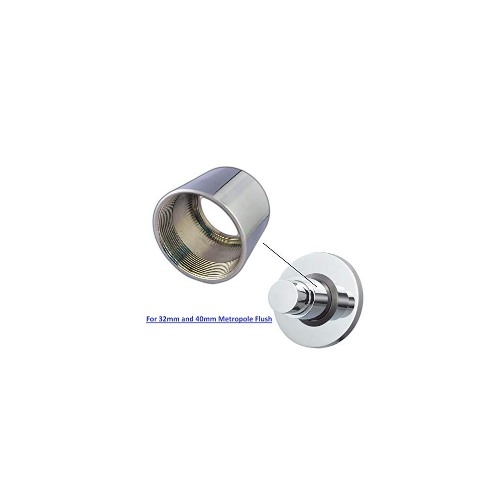 Brass Socket for 32mm and 40mm Metropole Flush| Glassy | Chrome Plated Suitable for Jaquar Type 32mm and 40mm Metropole Models