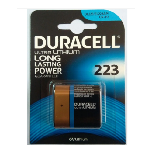 Duracell 6V CR-P2 223 Lithium Battery