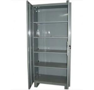 Mild Steel Plain Cupboard With 5 Shelves With Adjustable Shelves, 24 Guage , Size - 78 X 36 X 18 Inch, Thickness - 0.8mm