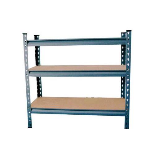 MS Slotted Angle Rack - Size 10H X 3W X 1.5D  Feet, Guage - 24, Angle 14 Gauge & Shelves 20 Gauge