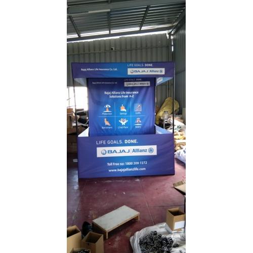 Canopy in Arvind fabric, size - 6 x 6 x 7 feet with eco-solvent Brand printing