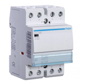 Hager Contactors 4P 40A 4 NO , ESC440