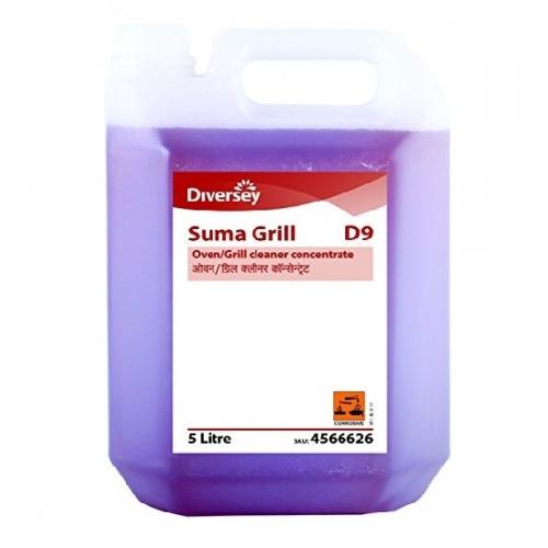 Diversey Suma Grill D9 Oven/Grill Cleaner, 5 Ltr