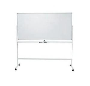 Aluminium frame White Board Non-Magnetic Thickness 12mm with MS tripod Stand , Board Size: 3x3.5 Feet