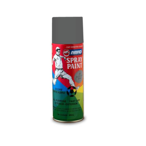 Aipl-Abro Spray Paint 400 Ml Light Grey, SP-89