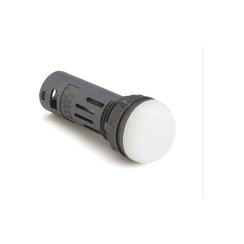 Esbee Gen Next LED Indicator Dia 16mm, 110 VAC/DC, White
