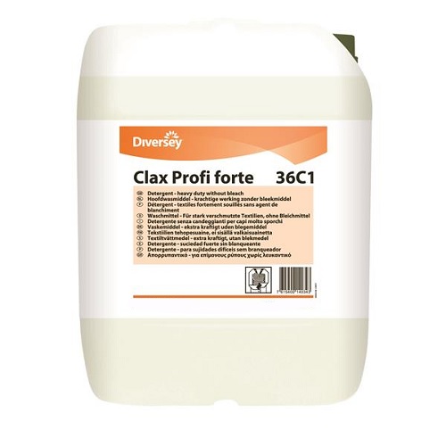 Diversey Clax Profi Forte 36C1 Liquid Detergent, 20 Ltr