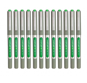 Uniball Eye Fine Roller Pen UB-157, Green, (Pack Of 12 Pcs)