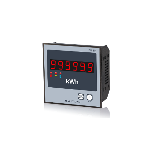 Multispan KWH Meter 3P, 415V, 50Hz EM 10