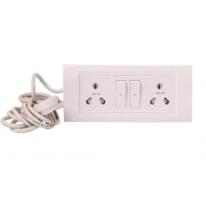 Anchor Customized Combined Box With 2 Switch 2 Socket (16A) and Roma Deco Cover Plate 12M