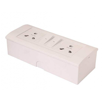 Anchor Customized Combined Box With 2 Switch 2 Socket (16A) and Roma Deco Cover Plate 12M