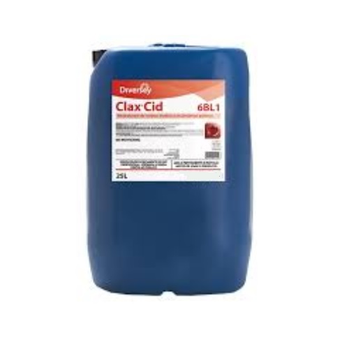 Diversey Clax Cid 6BL1 (Earlier Clax Neutral) Laundry Care, 25 Ltr