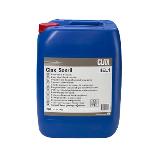 Diversey Clax Sonril 4EL1 Peroxide Bleach, 25 Ltr