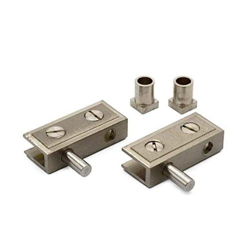 Glass Door Pivot Hinges Brass Clamp (Code:- Gls Pivat 2