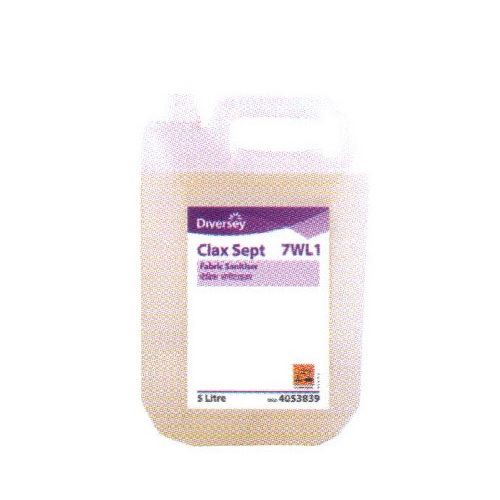 Diversey Clax Sept 7WL1 Fabric Sanitiser, 5 Ltr