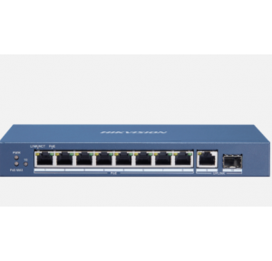 Hikvision 8 Port Unmanaged POE Switch (DS-3E0510P 8 Port Gigabit) With Installation