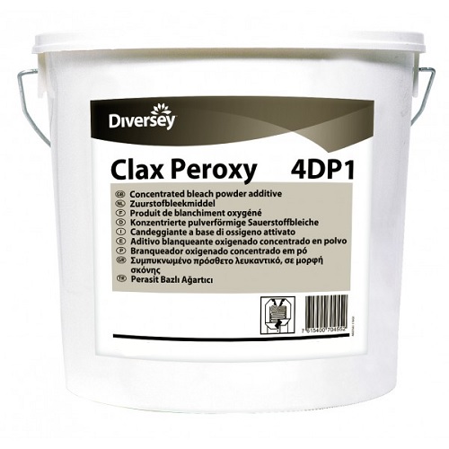 Diversey Clax Peroxy 4DP1 Concentrated Bleach Powder Additive, 25 kg