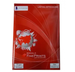 Bindal Fineprints A3 Copier Paper 75 GSM (Pack of 500 Sheets)